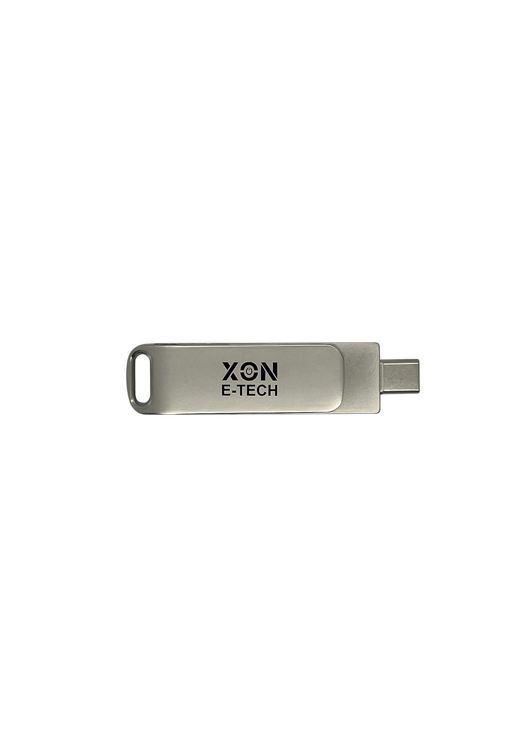 Флеш-накопичувач XON FlashDrive DuoConnect 256GB (USB 3.0 + USB Type-C) Сірий (FX3DR256MS 7638) XON E-Tech (303726363)