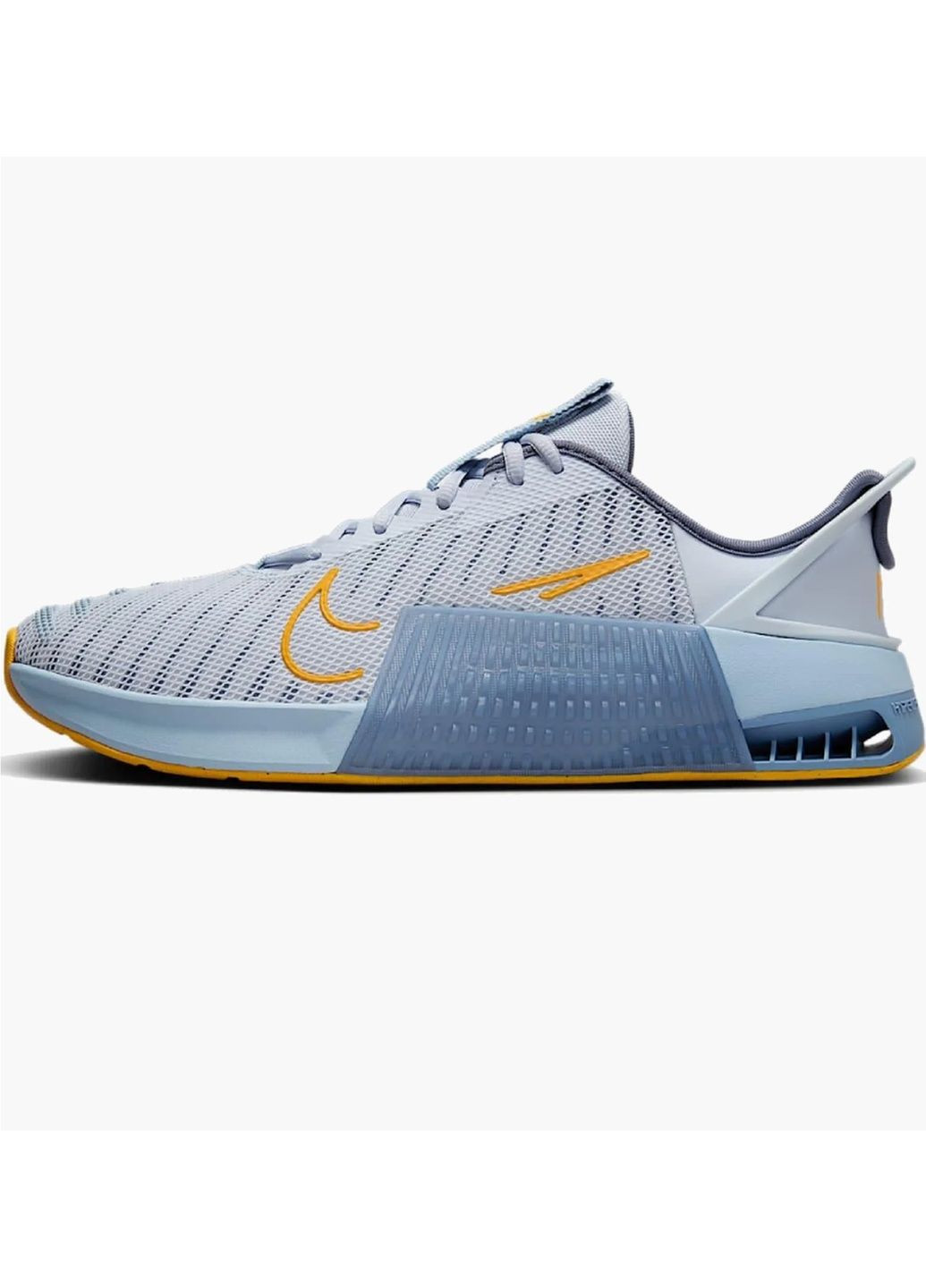 Блакитні кросівки чоловічі metcon 9 easyon light blue Nike