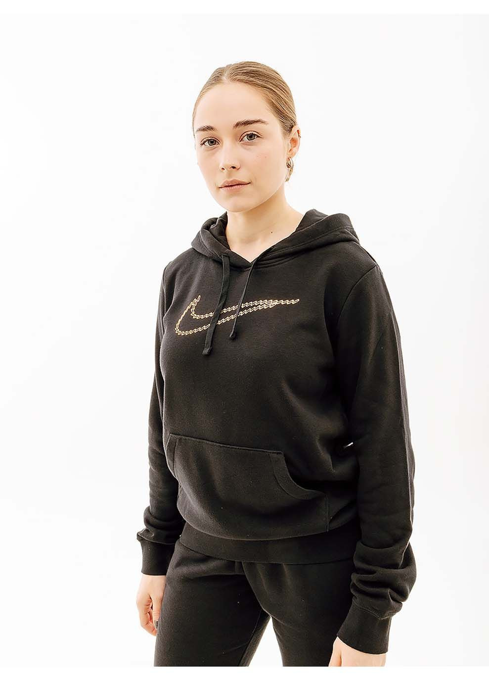 Жіноча Худі NS PE CLB FLCHINE OS PO Чорний Nike (302224127)