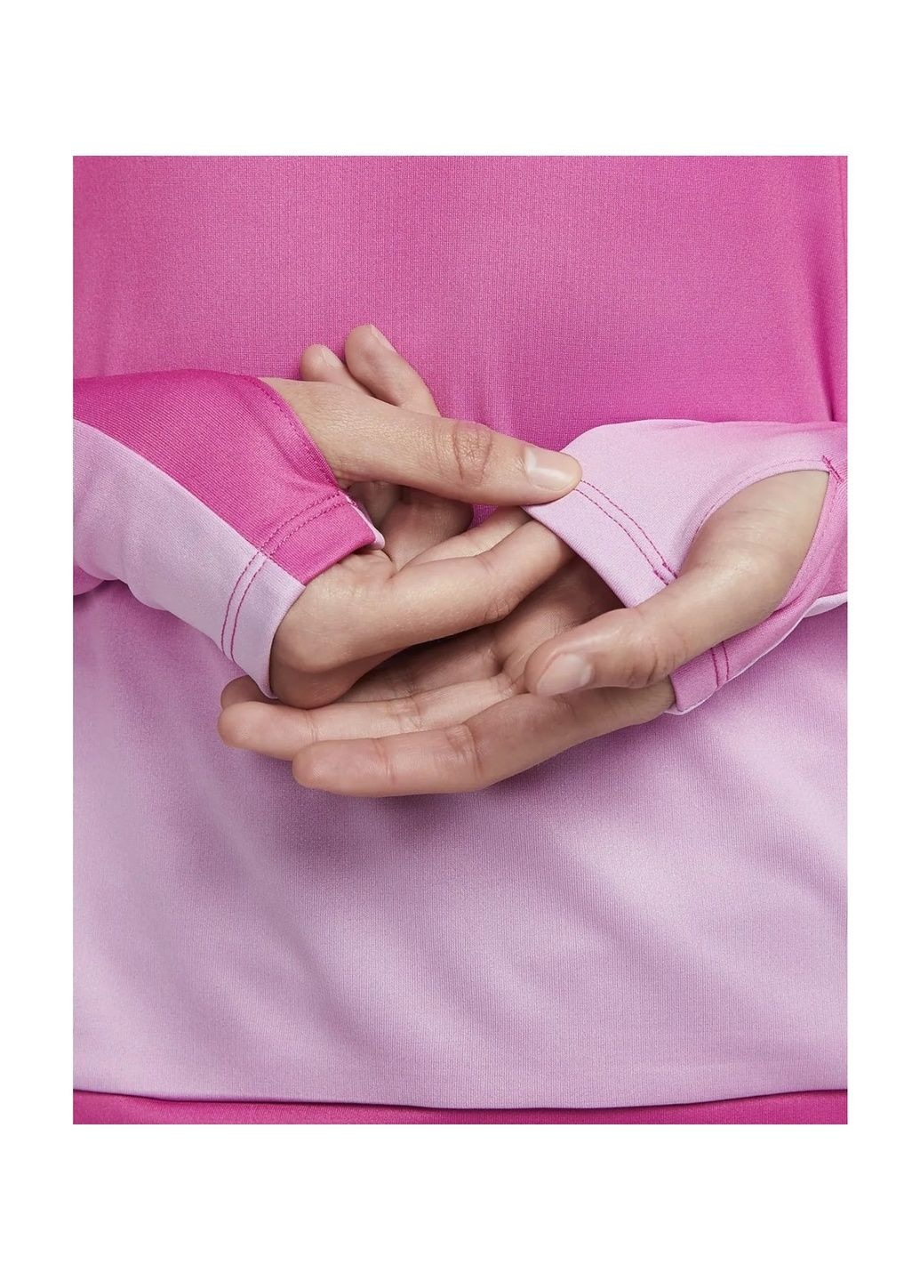 Женский лонгслив Dri-Fit Swoosh Pink Nike (365961558)