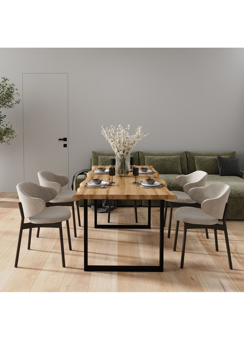 Стіл обідній Forest 1800*900*800 (МДФ)/Чорний (TB05000023030) Art In Head (337309346)