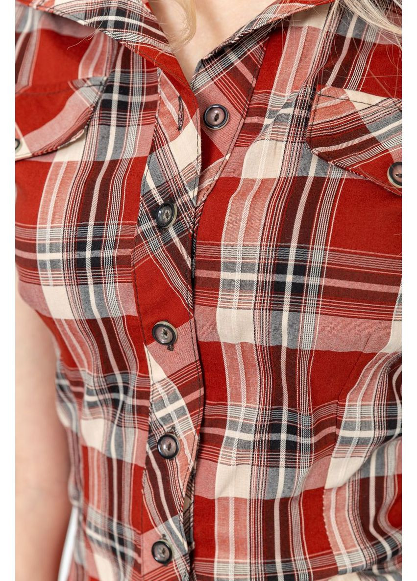 Терракотовая рубашка Ager