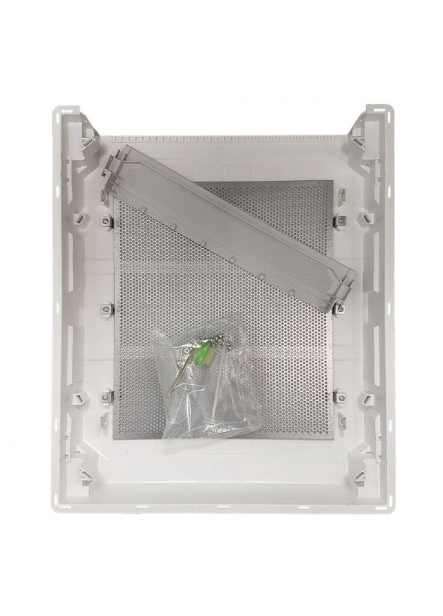 Двухрядный Щит мультимедийный Golf VS218PZF (390х377х99 мм) навесной белый (10704) Hager (295041004)