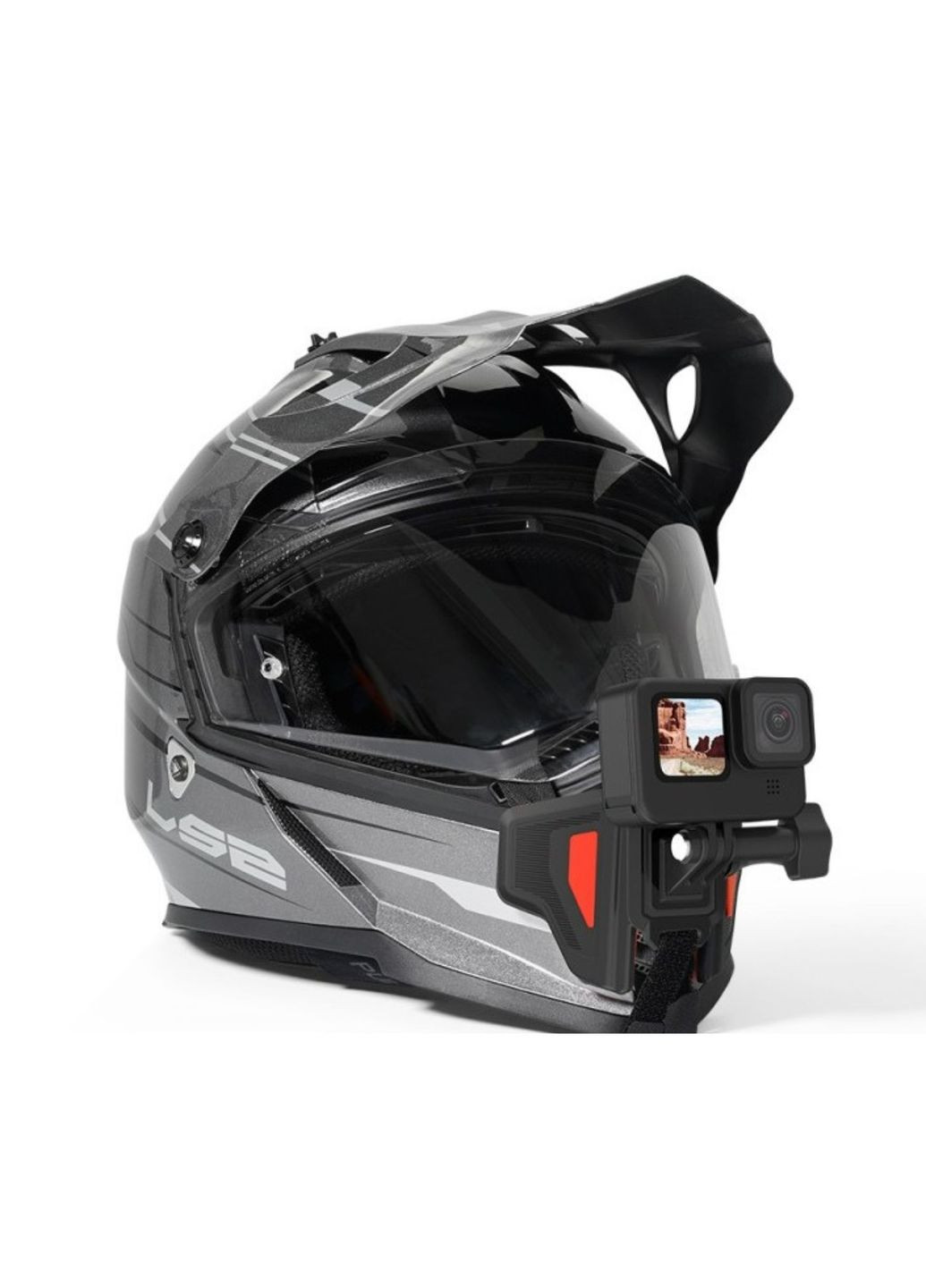Крепление на подбородок на шлем для экшн камеры telesin No Brand (284177350)