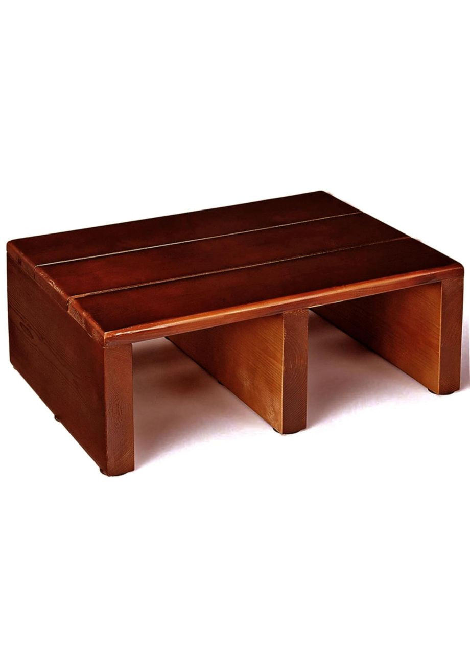 Скамеечка из дерева Слитер латте (ТАБ-013416) No Brand (327844764)