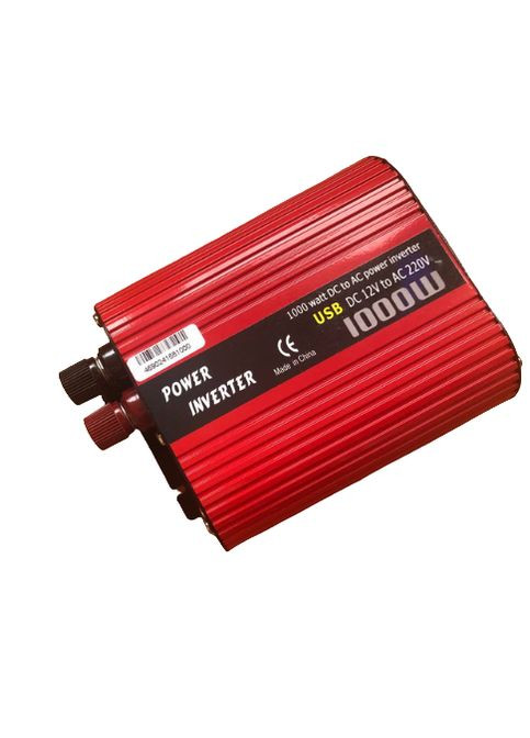 Перетворювач постійного струму 1000W інвертор для автомобіля 12В-220В Wimpex (297332157)