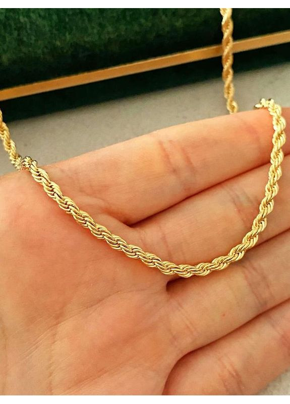 Позолоченная Цепочка 60см, Позолота No Brand (361029376)