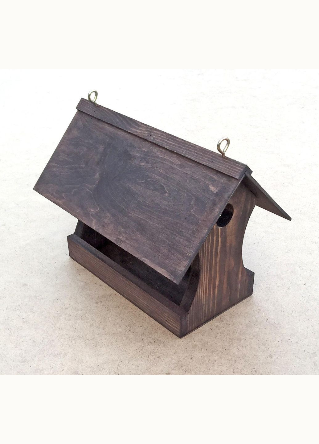 Годівниця садова для птахів Іволга венге (КРМ-000112) No Brand (328606012)