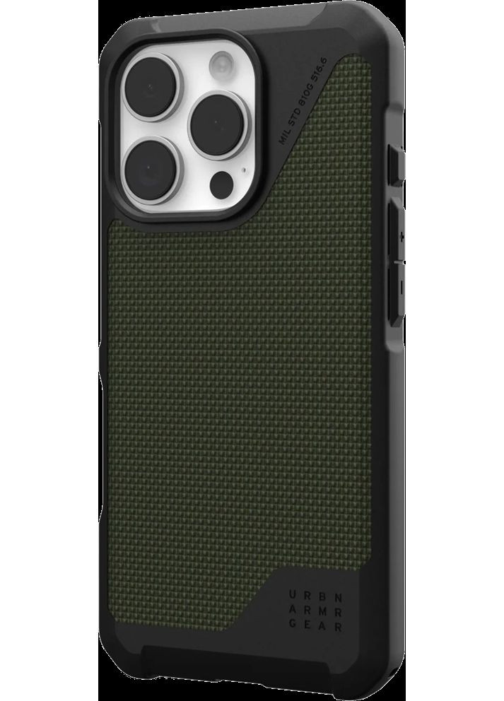 Чохол для iPhone 16 Pro Metropolis LT Magsafe Kevlar Olive (114452113972) UAG (360417889)