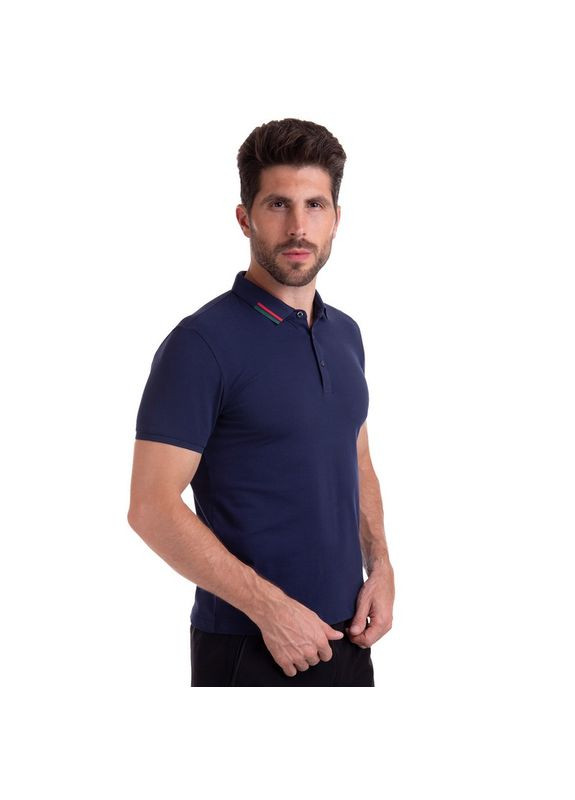 Комбінована футболка чоловіча поло ld-7323, (06506043) Lingo