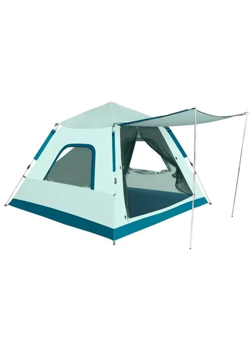 Намет кемпінговий 3-місний з тентом 235*235*155 см синій LU005BL LUGI (370708046)