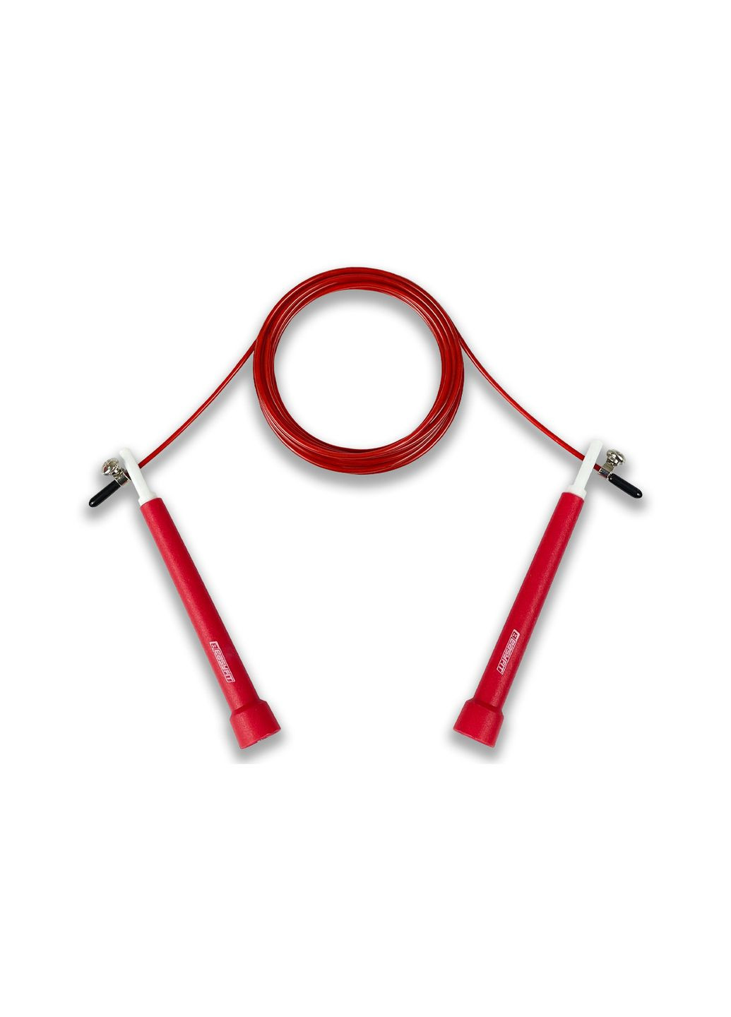 Скоростная скакалка Speed Cable Rope 3 м со стальным тросом красная EasyFit (362440742)