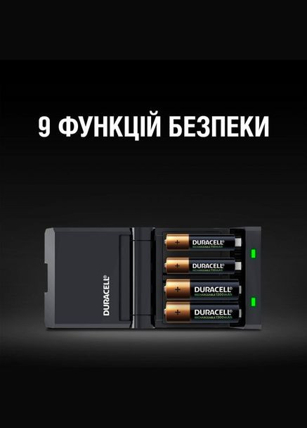 Зарядний пристрій CEF27+ 2AA1300 + 2AAА750 (6395538) Duracell (314982720)