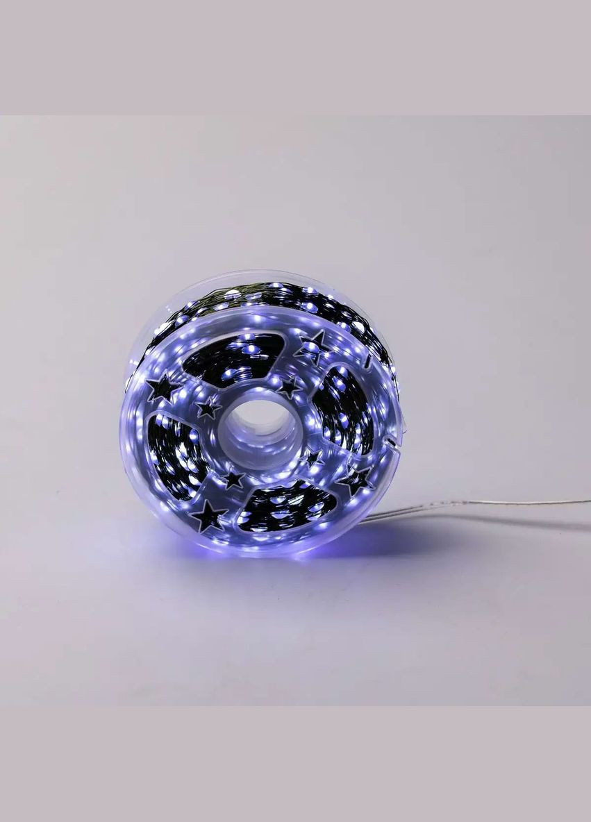 Гірлянда Роса нитка 1000 LED довжина 100 м з пультом від мережі зелена, білий GarlandoPro (324071753)