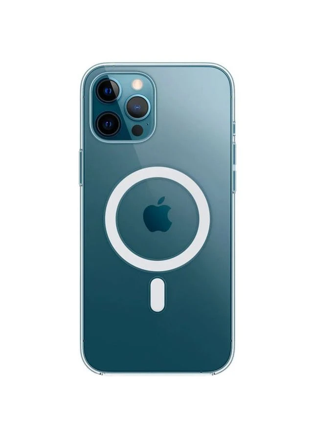 Чохол Clear Case with MagSafe для Apple iPhone 12/12 Pro Transparent AA [84278] No Brand (399558363)