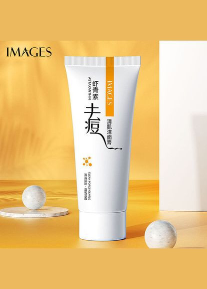 Пенка для умывания для глубокого очищения, матирования и против акне кожи лица Astaxanthin 100ml Images (361865907)