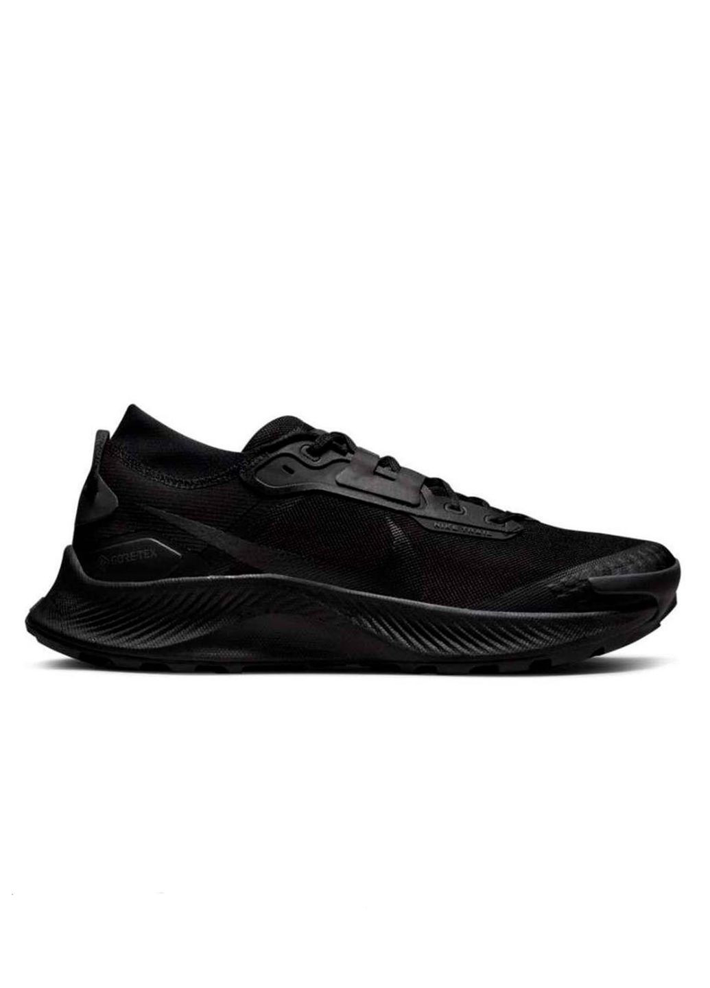 Черные всесезонные мужские кроссовки pegasus trail 3 gtx dc8793-001 весна-осень текстиль синтетика мембрана черные Nike