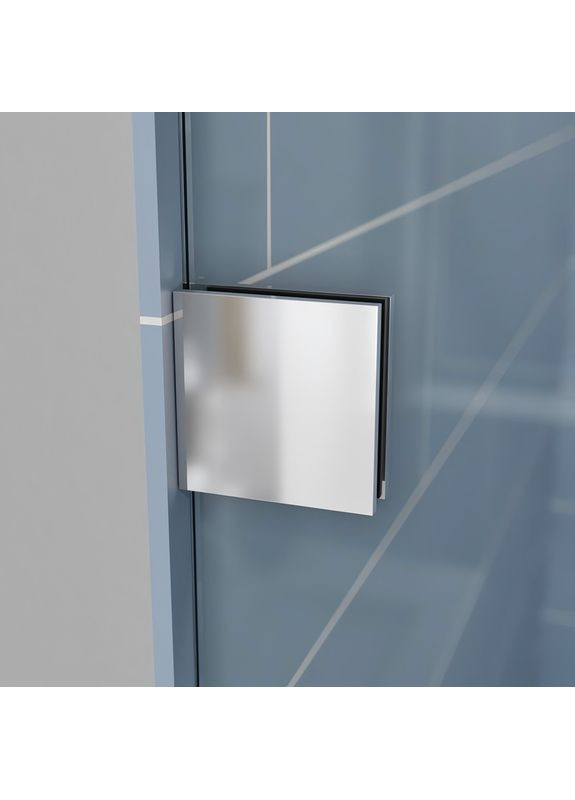 Двері в нішу SR SD06-140x220-TR-01 прозоре скло Easy Clean 8мм, хром (KR5368) KOER (330027319)