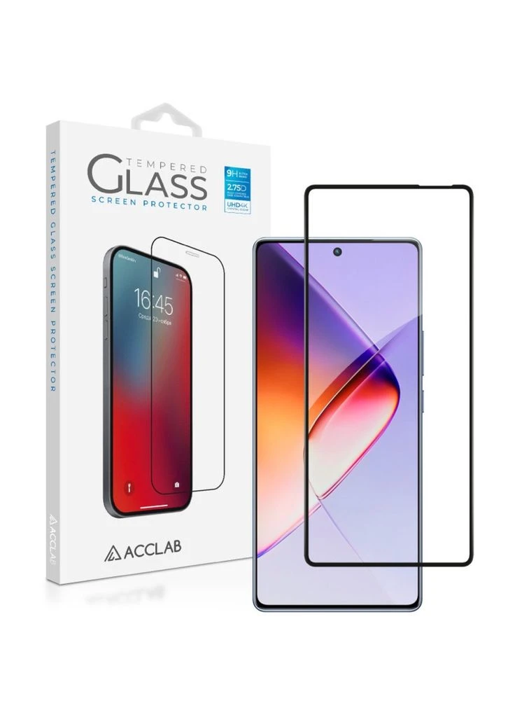 Скло захисне (ek17500) ACCLAB Full Glue Infinix Note 40 4G Black (388904339)