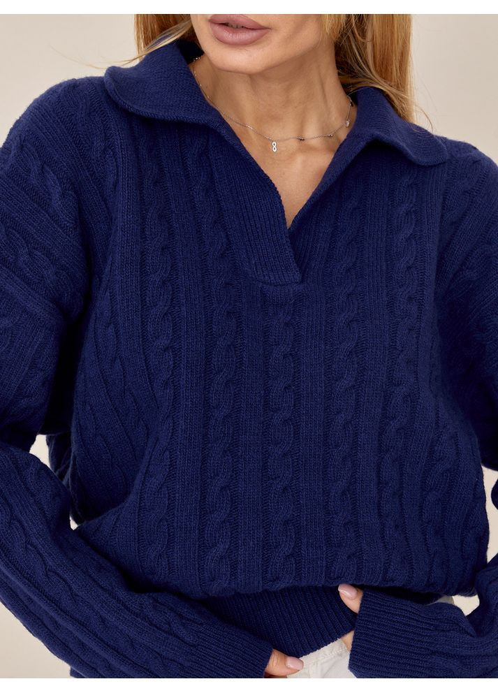 Синий поло женское Viviami