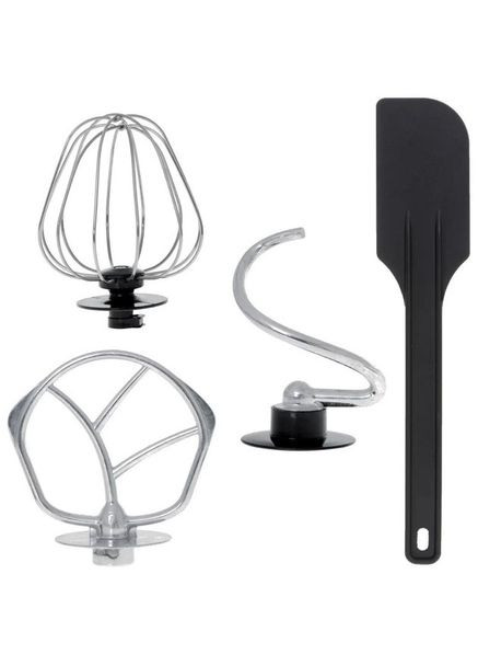 Стационарный миксер тестомес 4в1 ZP-137 с металлической чашей планетарное вращение 7л 3400Вт Zepline (326811598)