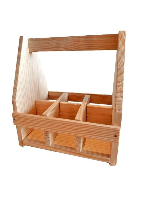 Ящик для переноски напитков из дерева Мерами бланже (ЯДП-001101) No Brand (328910857)