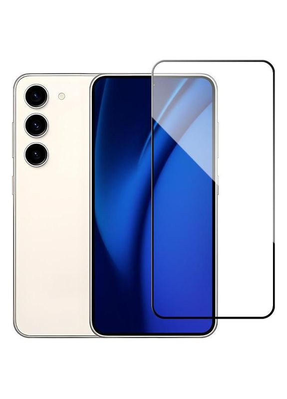 Захисне 2.5D скло Full Cover HD для Samsung Galaxy S23 Blueo (369645226)