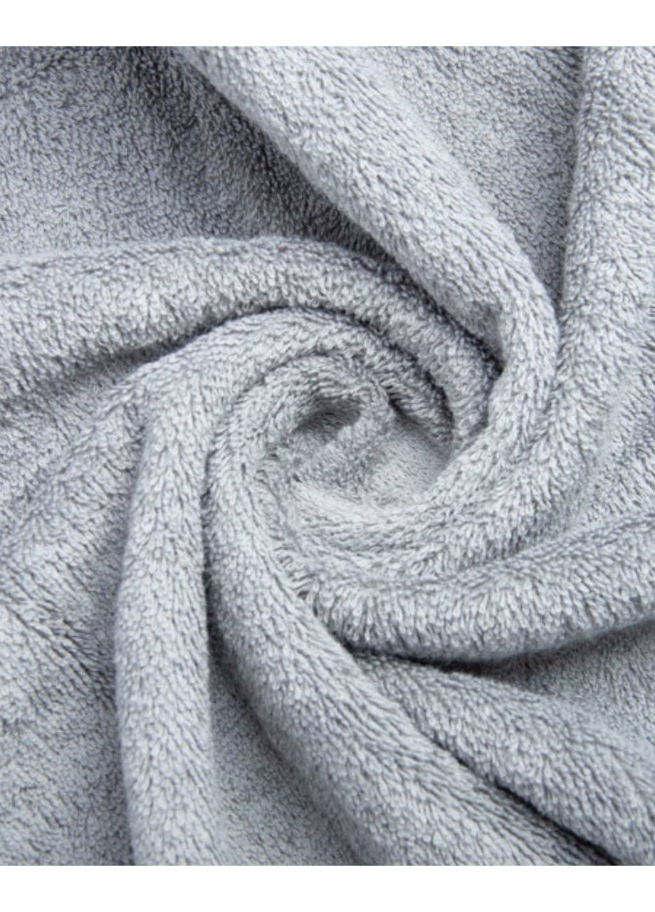 Полотенце махровое 70х140 см IDEIA однотонный серый