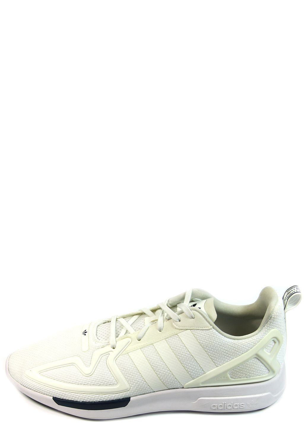 Белые демисезонные мужские кроссовки zx 2k flux fw0470 adidas