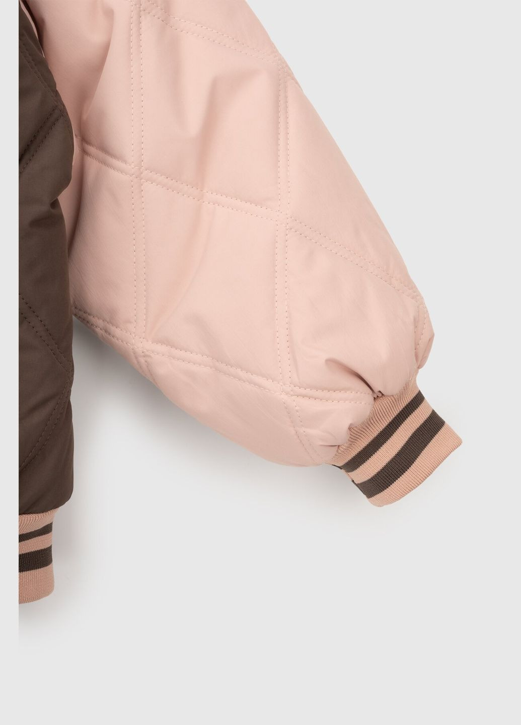 Коричневая демисезонная куртка для девочки 55228 128 см коричневый (2000990255280d) shop (2000990255280) XZKAMI