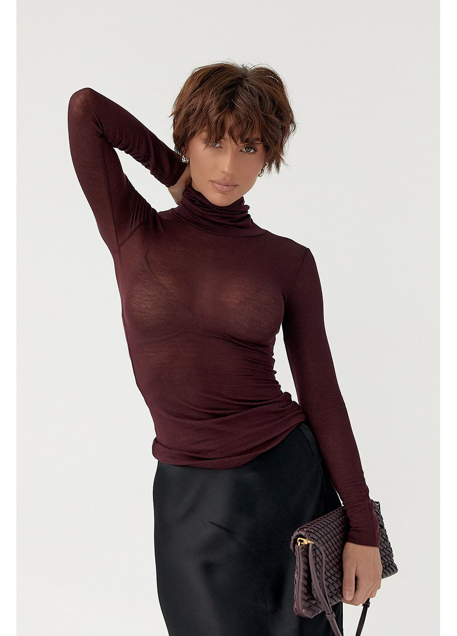 Полупрозрачный гольф в сетку Lurex (369327176)