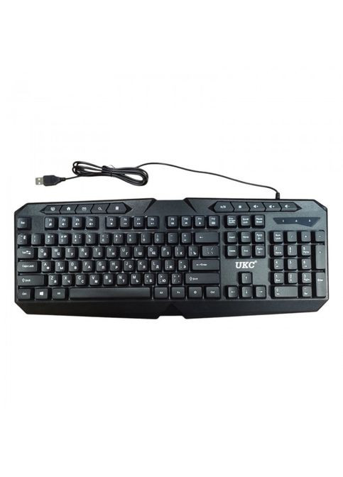 Комплект клавіатури та миші з RGB-підсвіткою 9541 від USB UKC (323485972)