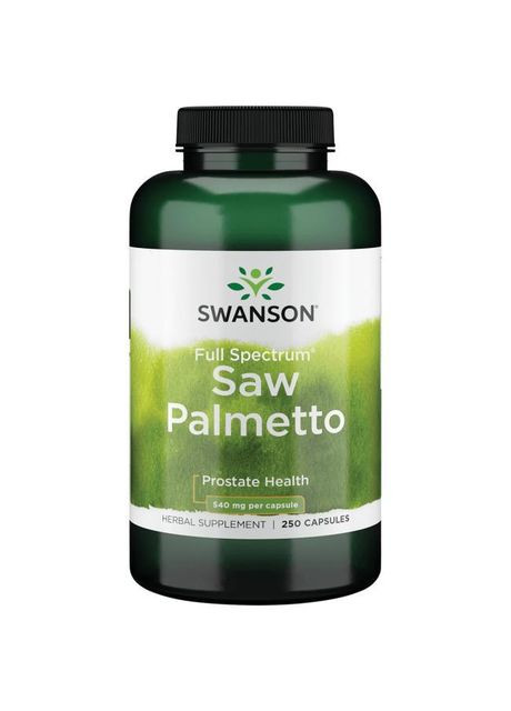 Со Пальметто, Saw Palmetto,, 540 мг, 250 капсул Swanson (366733791)