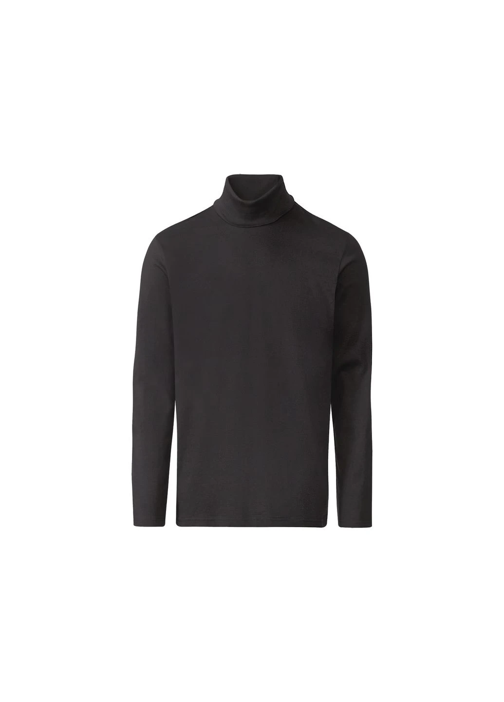 Гольф-водолазка приталеного крою для чоловіка LYCRA® 389634 чорний Livergy (341277455)
