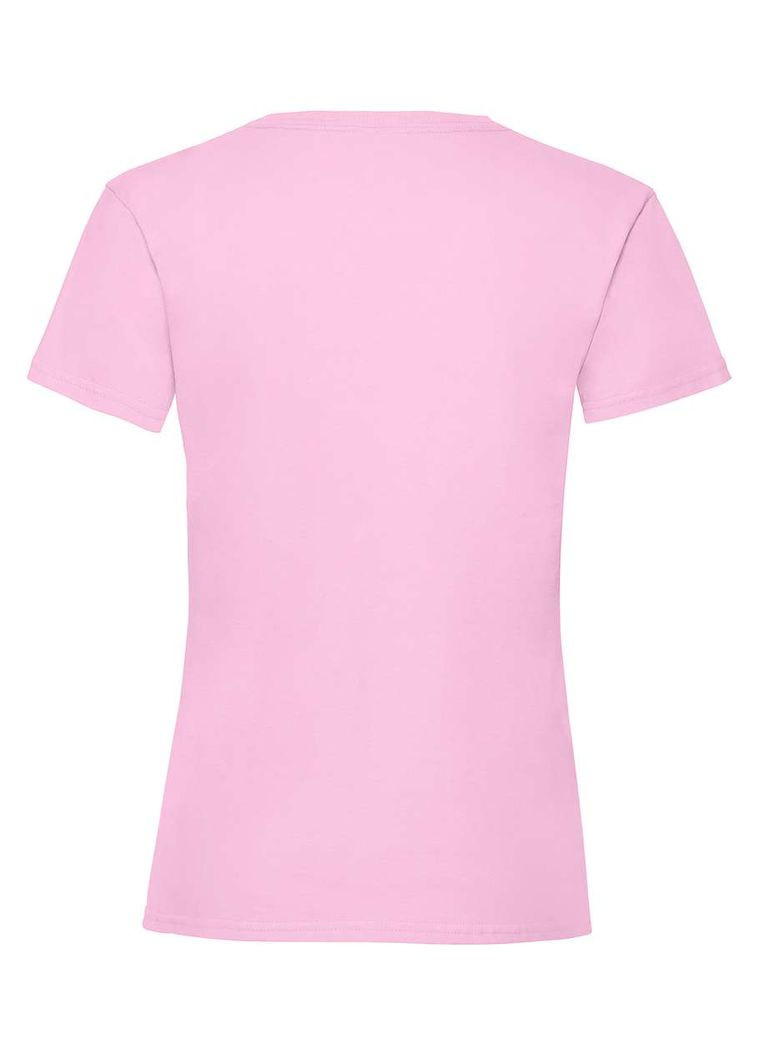 Светло-розовая летняя футболка детская valueweight girls светло-розовый (061005052116) Fruit of the Loom