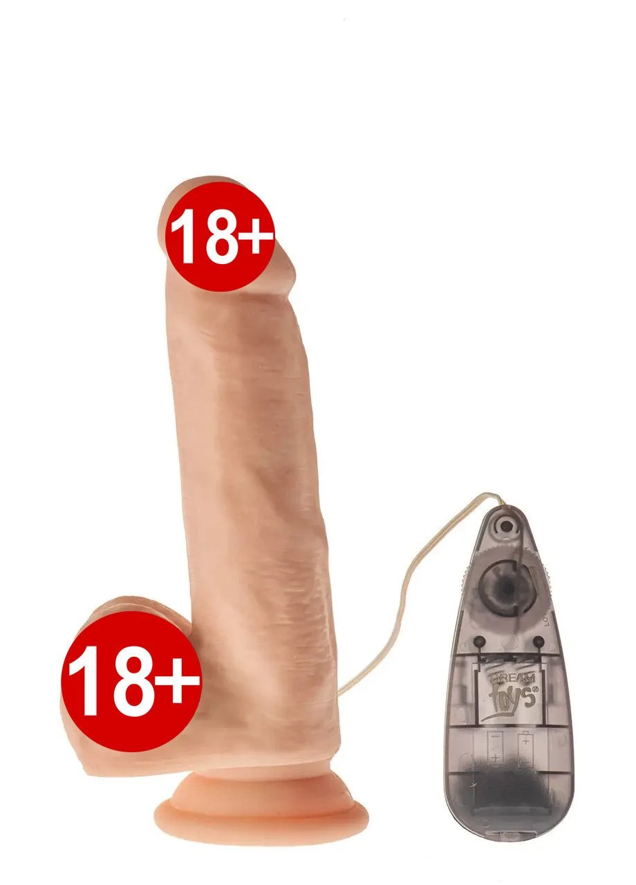 Вібратор із присоскою Dream Toys MR.DIXX CHEEKY CHIEF 7,5' VIBR. DILDO No Brand (303878003)