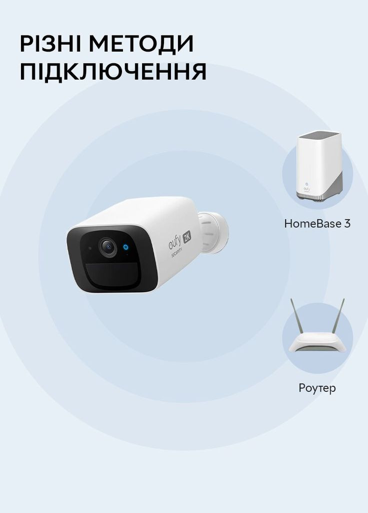 Уличная IP-камера Security C210 SoloCam Wire-Free 2K Resolution Security Camera (T8B00) Eufy (322415448)