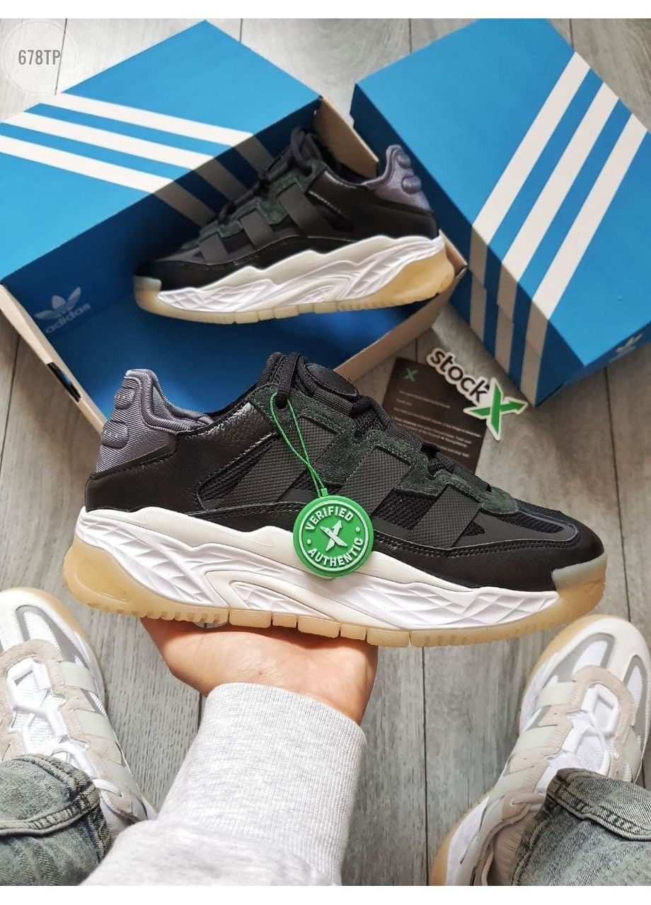 КРОССОВКИ ЖЕНСКИЕ ADIDAS NITEBALL АДИДАС НАЙТБОЛ No Brand комбинированные демисезоны (369389494)