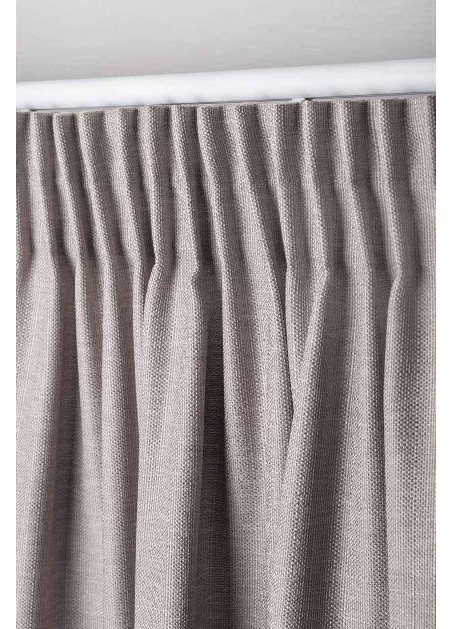 Штори з льняною структурою Elegant 2шт. 2,5м х від 2,5м до 3м HYGG (370367534)