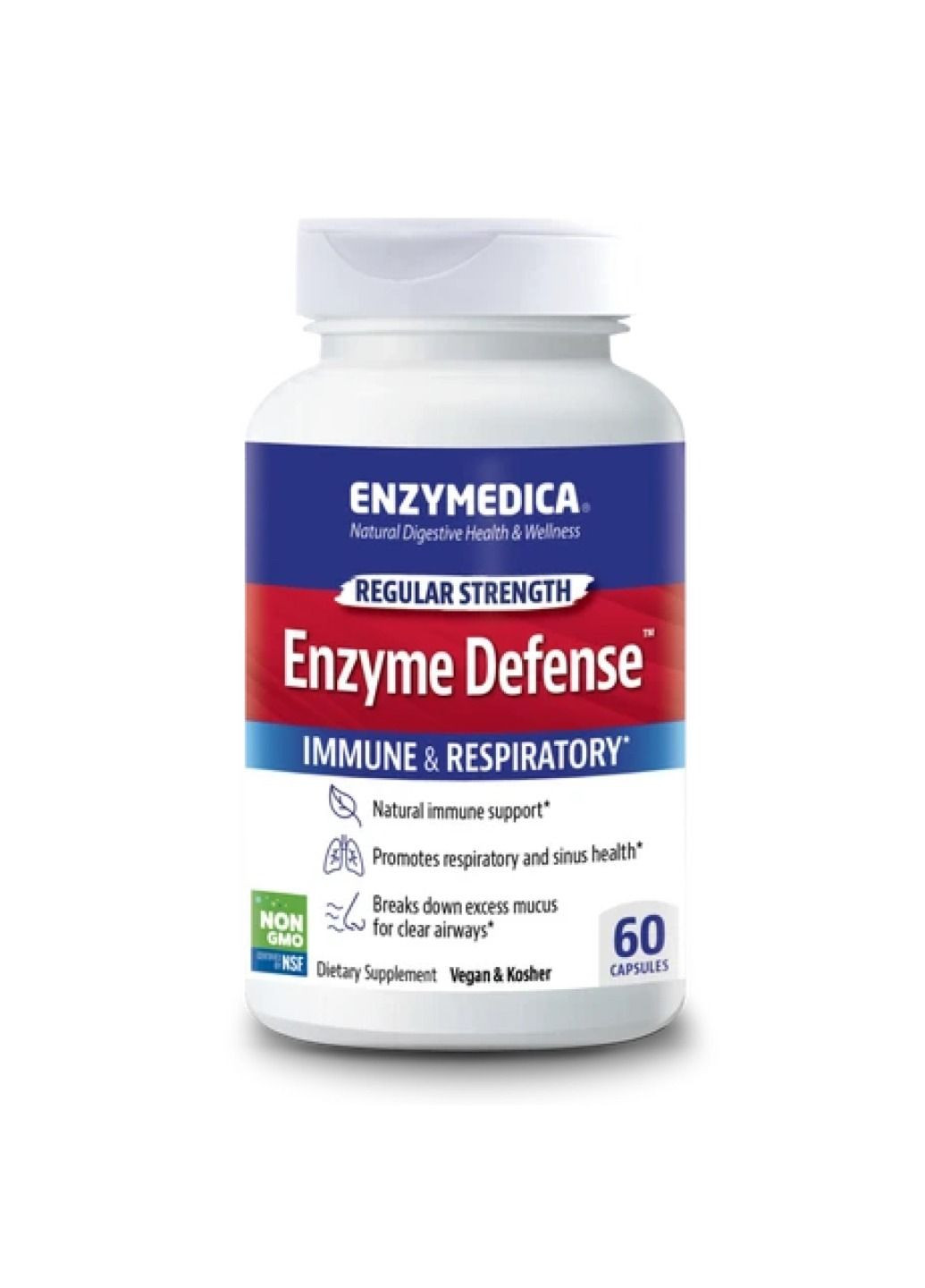 Добавка Enzyme Defense - 60 caps Enzymedica (280899291)