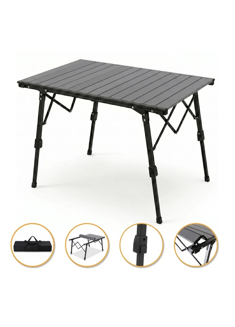 Розкладний туристичний стіл Pro Camp Black Alu (LB-1064) LEOBRO (397572732)
