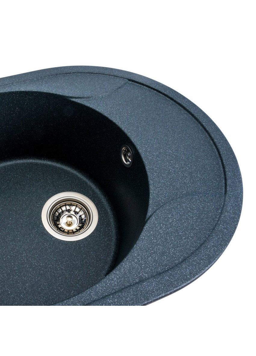 Гранитная мойка для кухни 5847 ONYX матовая (антрацит) Valeso (342069168)