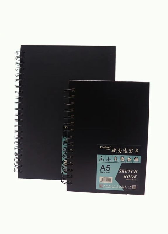 Скетчбук формат А5 для замальовок 100г/кв.м 80 аркушів Worison (322635045)