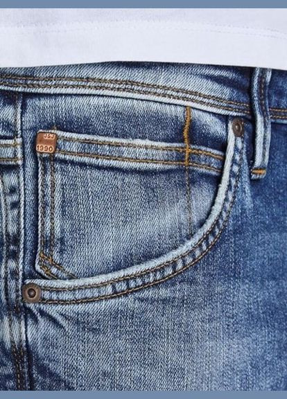 Голубые демисезонные слим джинсы Glenn Slim Fit Jack & Jones
