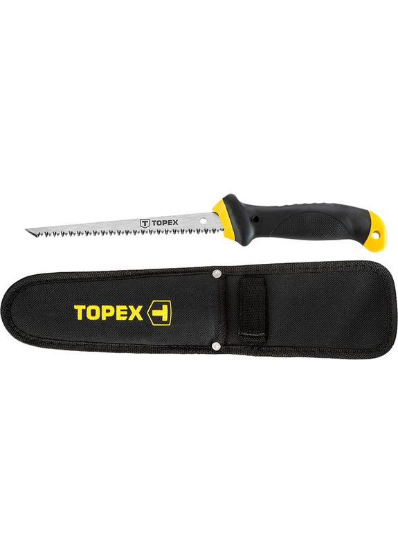 Ножовка по гипсокартону 8TPI + чехол (10A717P) Topex (361854403)