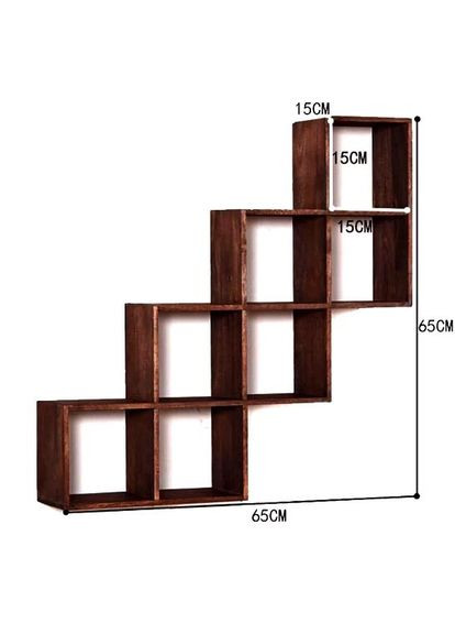 Полка для кружек из дерева Паплира савоярди (СДК-011115) No Brand (327847851)