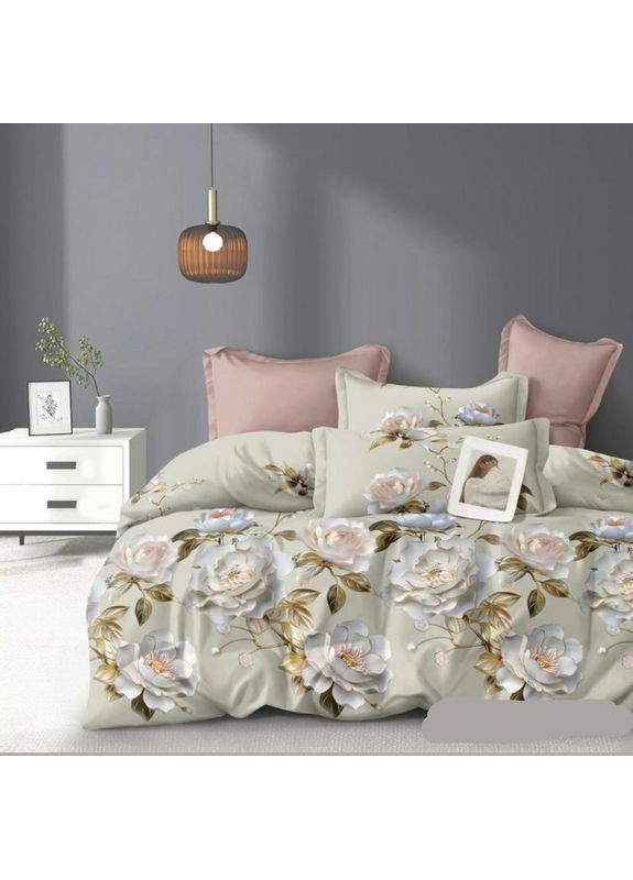 Постельное белье Магнолия, ранфорс Полуторный размер, наволочки 50/70 No Brand (364216861)