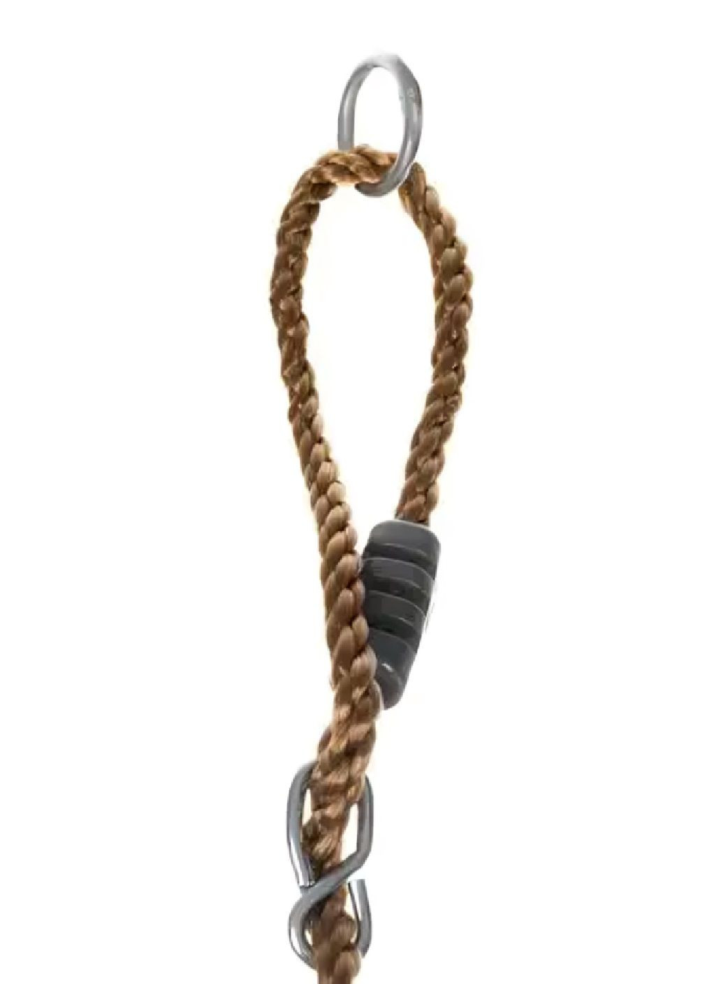 Підвісна кругла пластикова гойдалка тарзанка на мотузці з навантаженням до 50 кг для будинку вулиці саду (479986-Prob) Червона Unbranded (327608370)