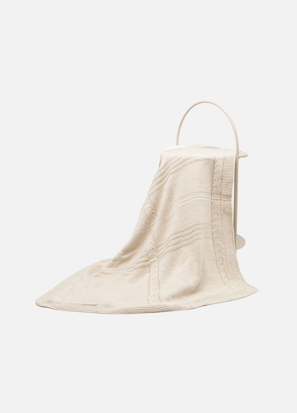 Плед для новорожденных цвет бежевый CB-00219788 Caramini (314910620)