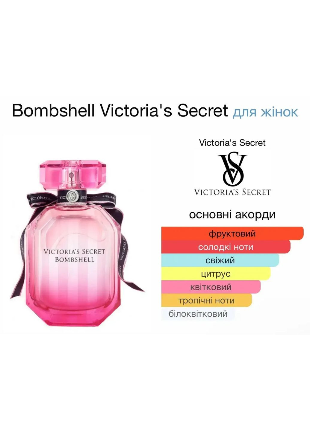 Масляні парфуми Bombshell Victoria s Secret жіночі, парфуми роликові 10 мл Victoria's Secret (366869060)